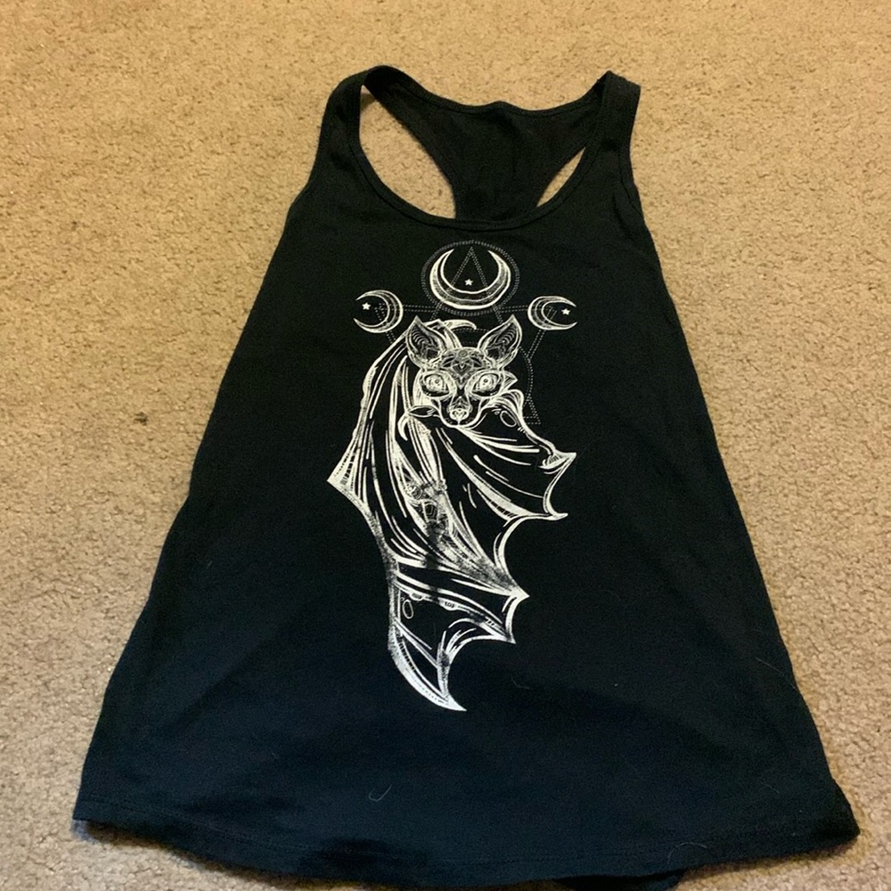 Gothic Batty tank top